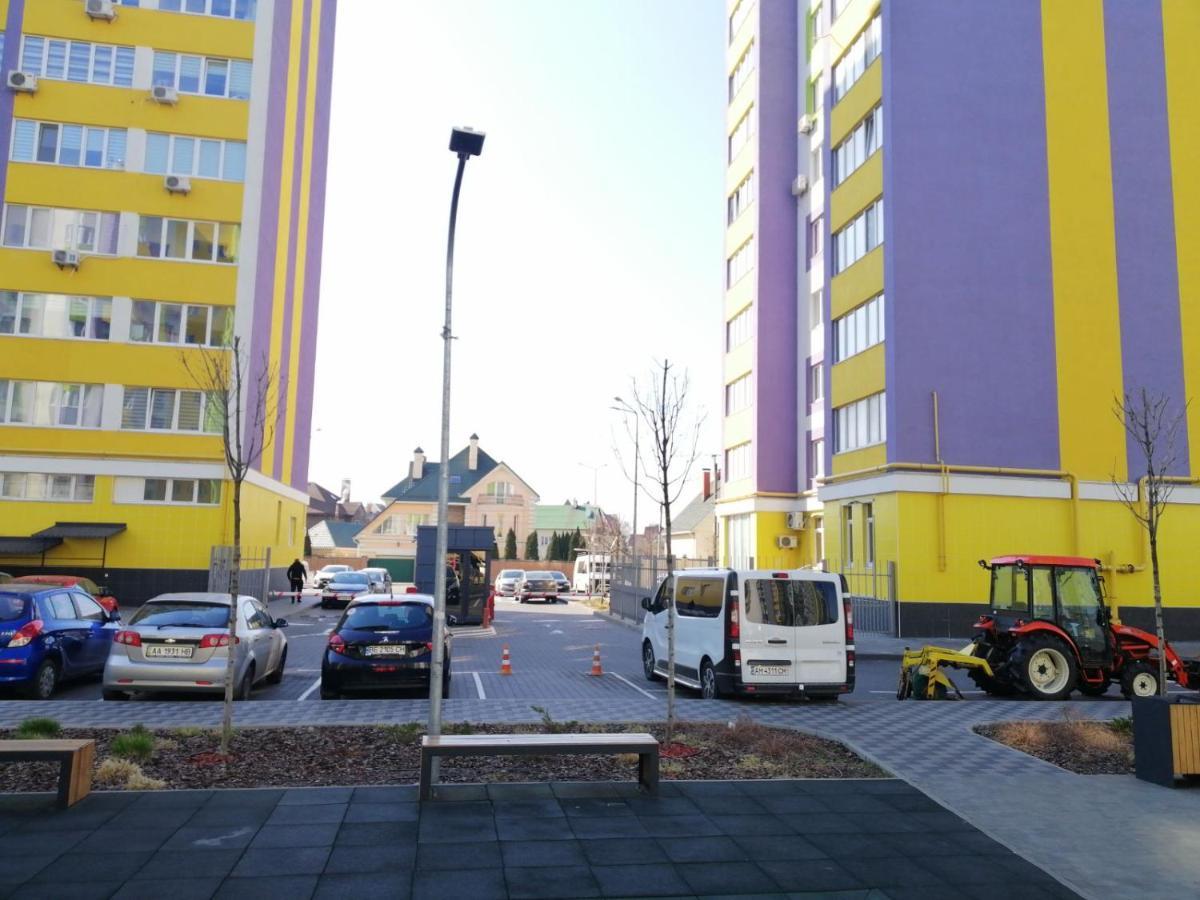 094 Жк Щасливий Нова Та Сучасна Квартира Kiev Extérieur photo