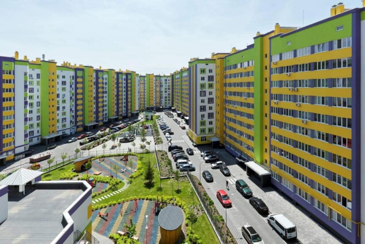 094 Жк Щасливий Нова Та Сучасна Квартира Kiev Extérieur photo